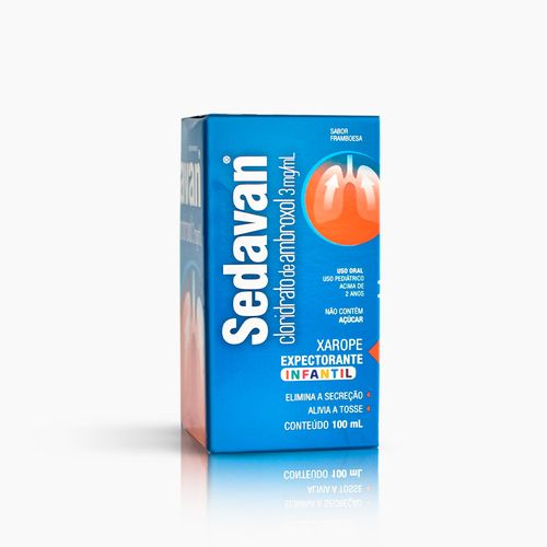 Sedavan 3mg/ml Xarope Expectorante Infantil - 100ml