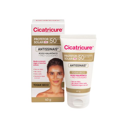 Protetor Solar Cicatricure Antissinais FPS50 – 40ml