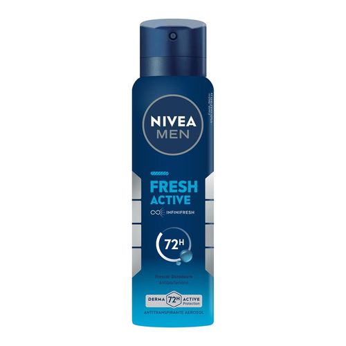 NIVEA Men Desodorante Antitranspirante  Aerosol Fresh Active - 150ml
