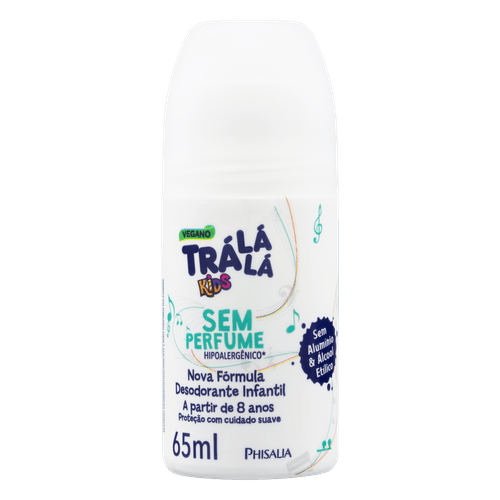 Desodorante Roll-On sem Perfume Trá Lá Lá Kids - 65ml