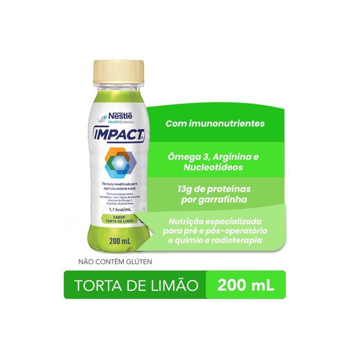 Nutrição Enteral e Oral Impact Torta de Limão - 200ml