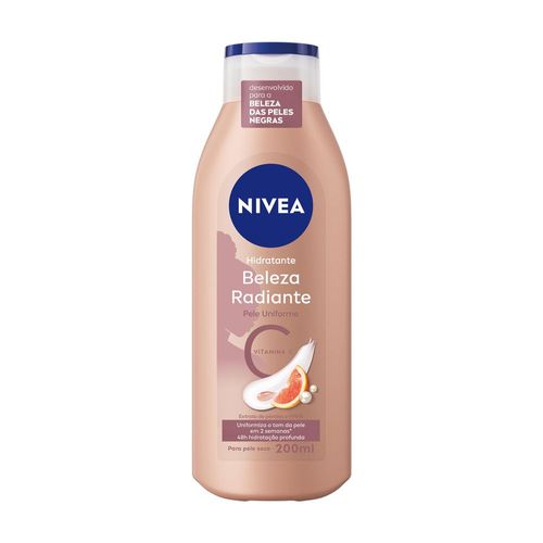 NIVEA Hidratante Corporal Beleza Radiante Pele Uniforme 200ml