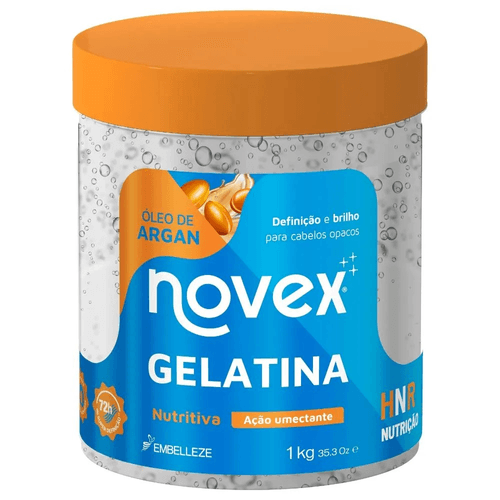 Gelatina Capilar Novex Óleo de Argan - 1k