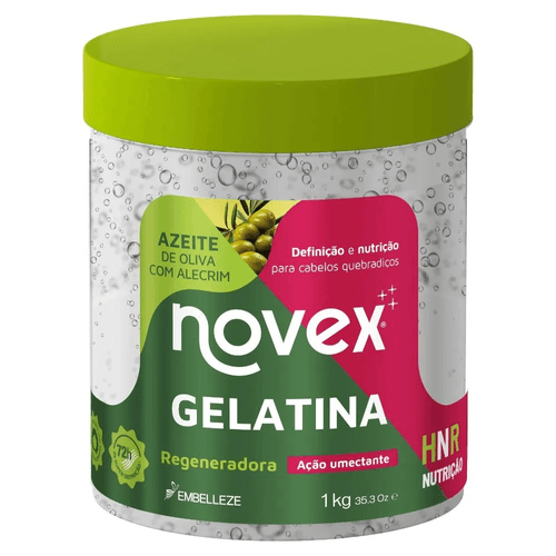 Gelatina Capilar Novex Azeite de Oliva com Alecrim - 1k