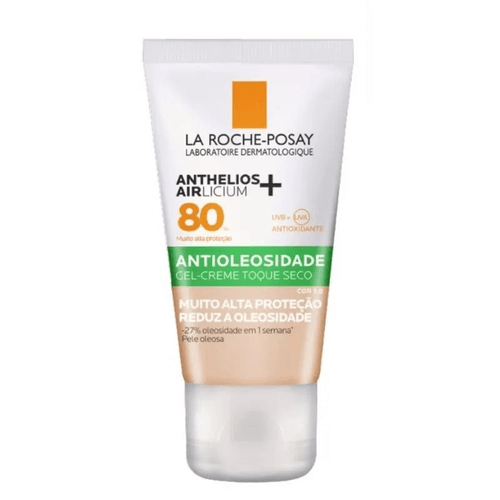 Protetor Solar Facial La Roche-Posay Anthelios Airlicium FPS 80 Gel Creme Cor 1.0 – 40g