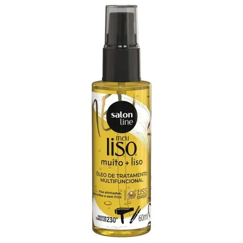 Óleo de Tratamento Capilar Salon Line Multifuncional Meu liso - 60ml