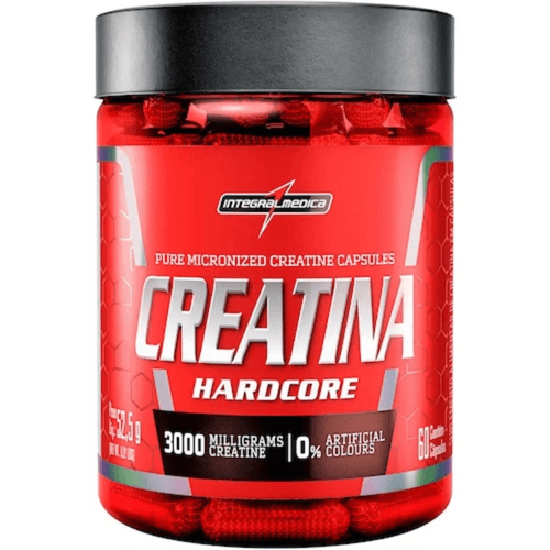 Creatina Hardcore Integralmédica - 60 Cápsulas
