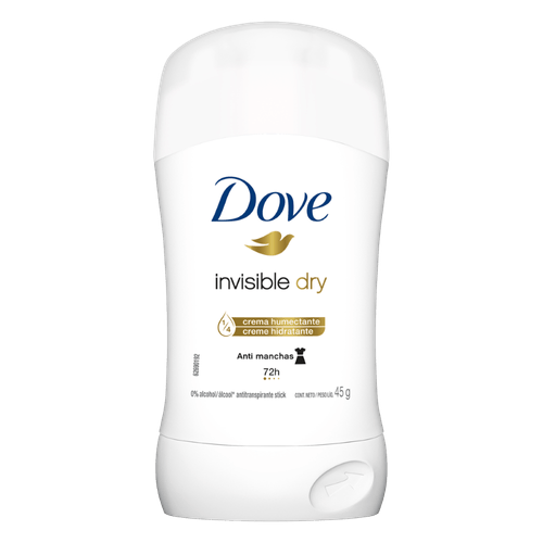 Antitranspirante Stick 72h Dove Invisible Dry - 45g