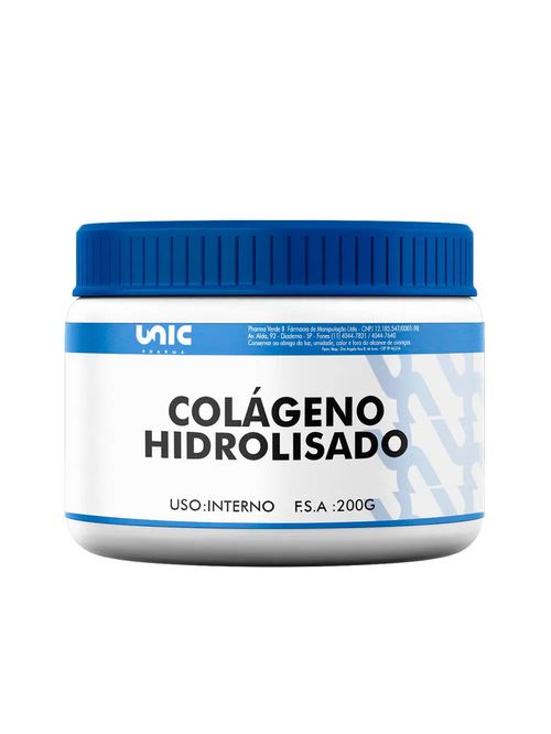 Colágeno hidrolisado puro em pó 200g