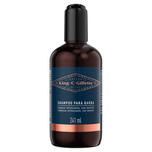 Shampoo para Barba King C. Gillette - 241ml