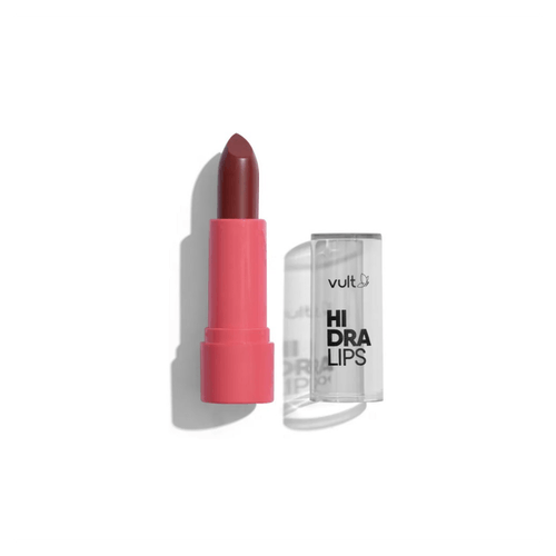 Batom Bastão Marrom Mascavo Vult Hidra Lips - 3,8g