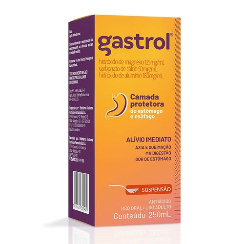Antiácido Gastrol Suspensão Oral 250 ml