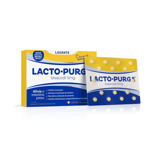 Laxante Lacto Purga 16 unidades