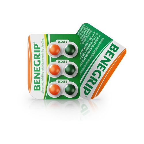 Benegrip - Antigripal - 6 comprimidos