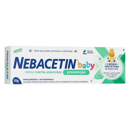Creme Preventivo de Assaduras Nebacetin Baby 30g