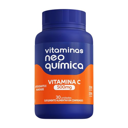 Vitamina C Neo Química Zero Açúcar 500mg - 30 Comprimidos