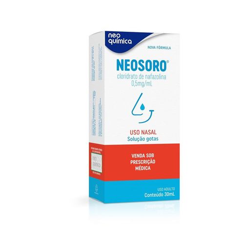 Descongestionante Nasal Neosoro Adulto Frasco 30 ml