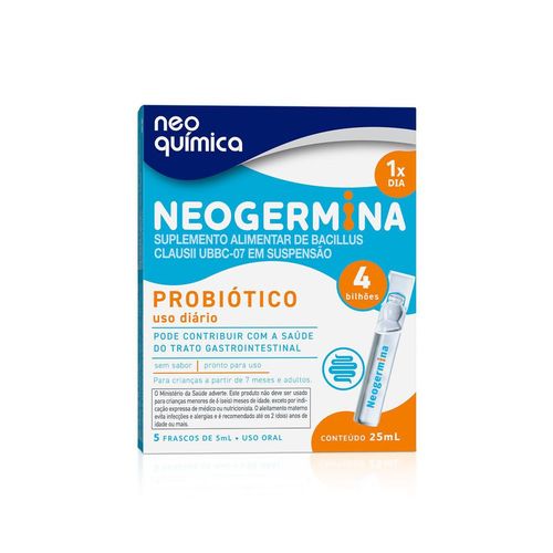 Probiótico Neogermina 4BI 5 frascos 5ml