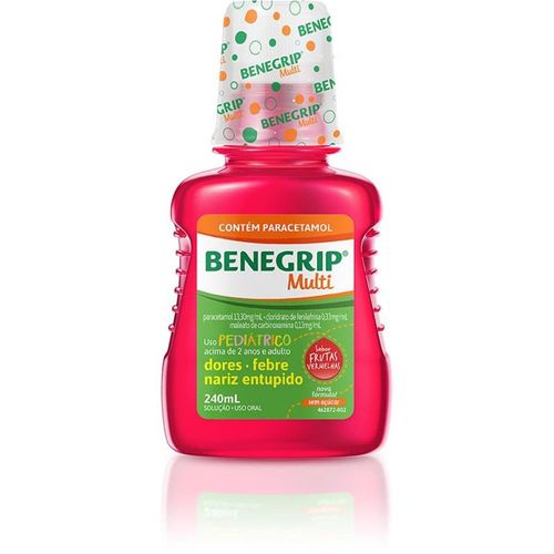 Antigripal Benegrip Multi Kids Solução 240 ml