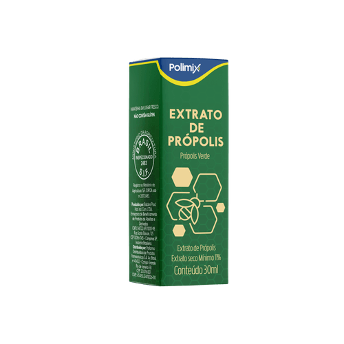 Extrato de Própolis Verde Polimix - 30ml