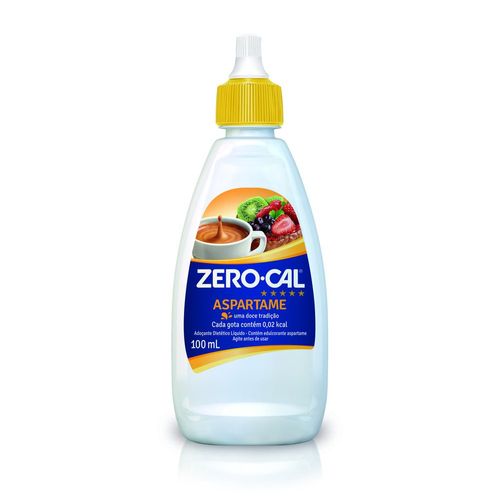 Adoçante Líquido Zero-Cal Aspartame - 100ml