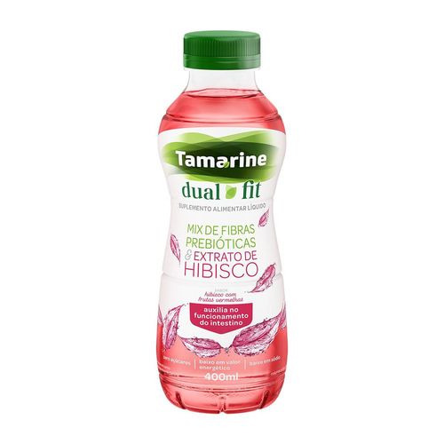 Suplemento Alimentar Líquido Tamarine Dual Sabor Hibisco com Frutas Vermelhas - 400ml
