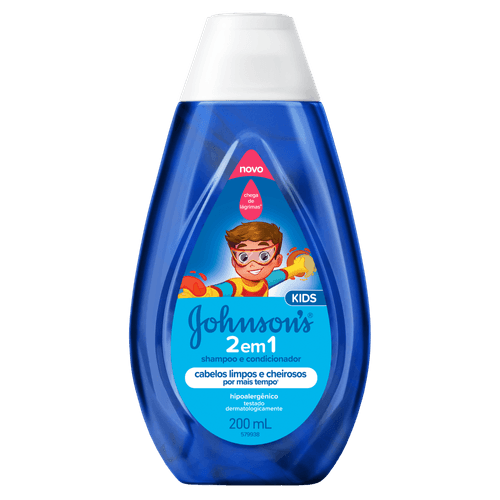 Shampoo 2 em 1 Johnson's Kids - 200ml