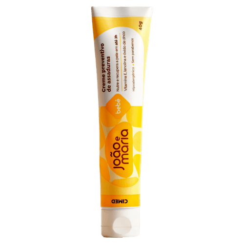 Creme Preventivo de Assaduras Suave João e Maria - 40g