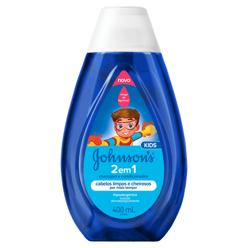 Shampoo 2 em 1 Johnson's Kids - 400ml