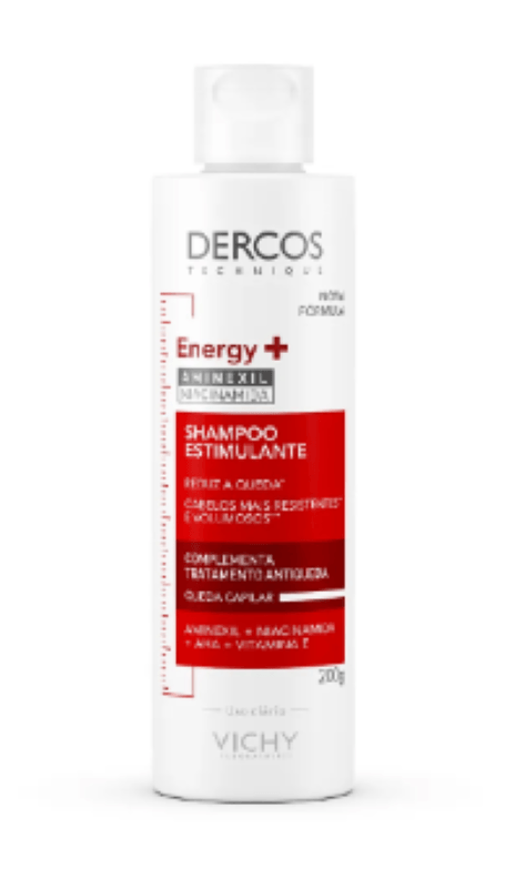 Shampoo Estimulante Vichy Dercos Energy+ Antiqueda 200ml