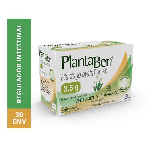 PlantaBen®  3,5g Laranja Sem Açúcar 5g - 30 Envelopes