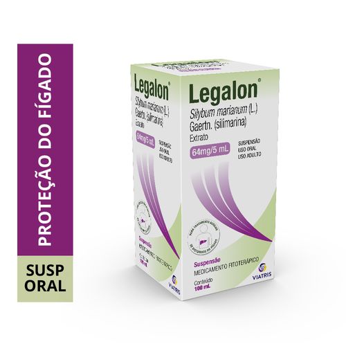 Legalon® Silimarina 64mg/5ml Suspensão Oral - 100ml