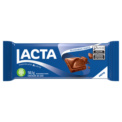 Chocolate ao Leite Lacta - 50g