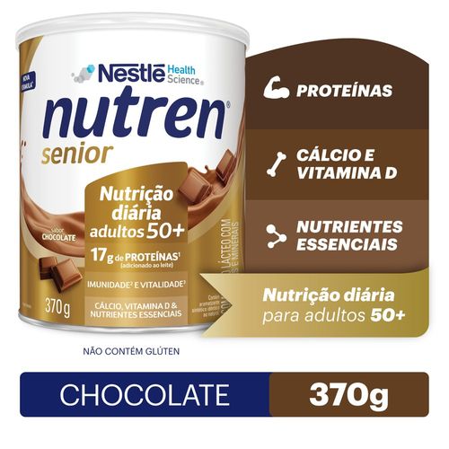 Complemento Alimentar Nutren Senior Chocolate - 370g