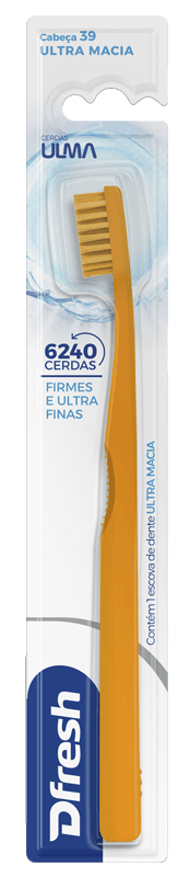 Escova Dental Dfresh 6240 Cerdas Macias Cores Sortidas - 1 Unidade