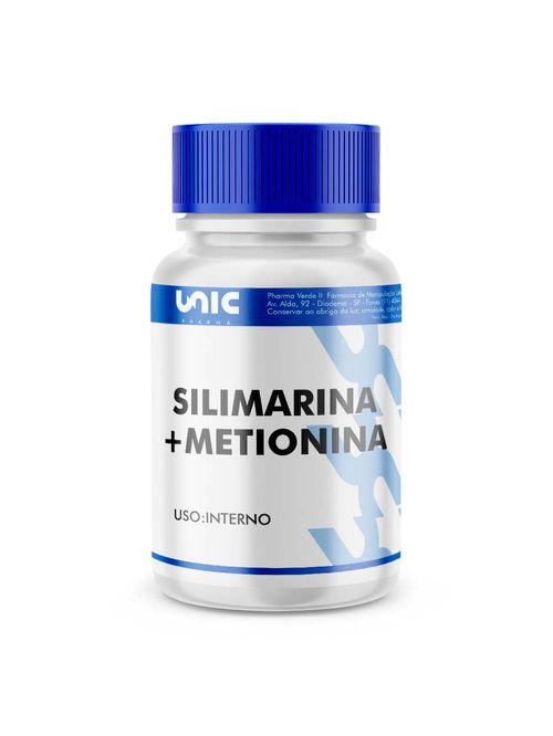 Silimarina + Metionina - 60 Cápsulas