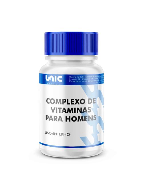 Complexo de Vitaminas para homens 30 Caps