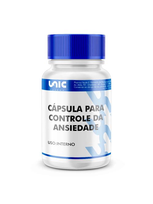 Cápsula Para Controle Da Ansiedade - 30 Cápsulas