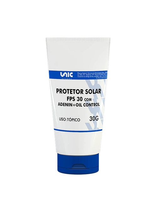 Protetor solar FPS 30 com Adenin 0,1%+ Skin Oil Control 3% 30g