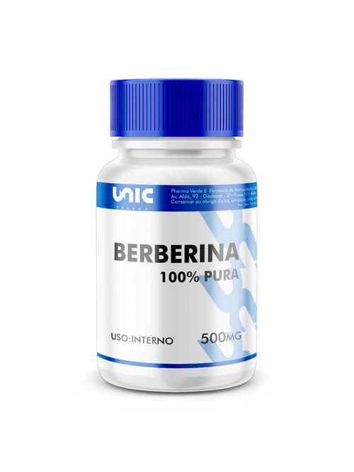 Berberina 500Mg 60 Cápsulas