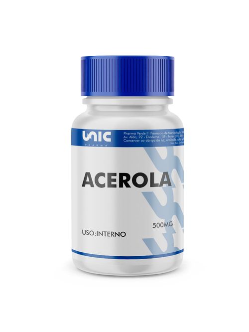 Acerola 500Mg - 60 Cápsulas