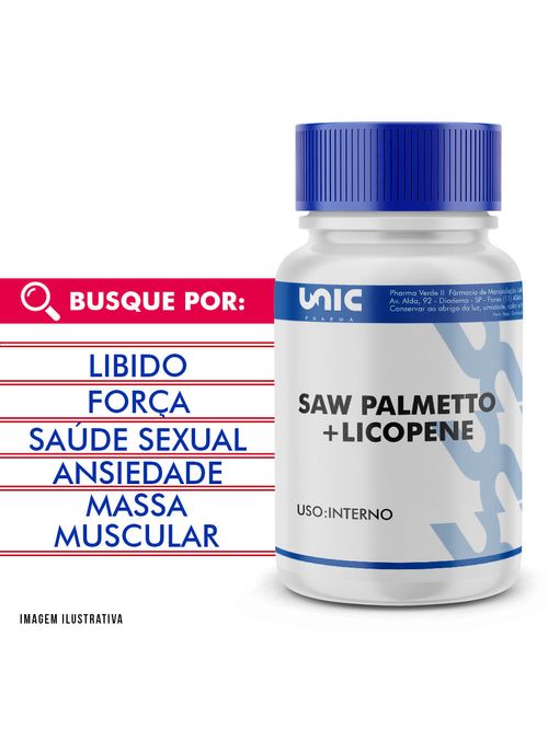 Saw Palmetto + licopene 60 Cápsulas