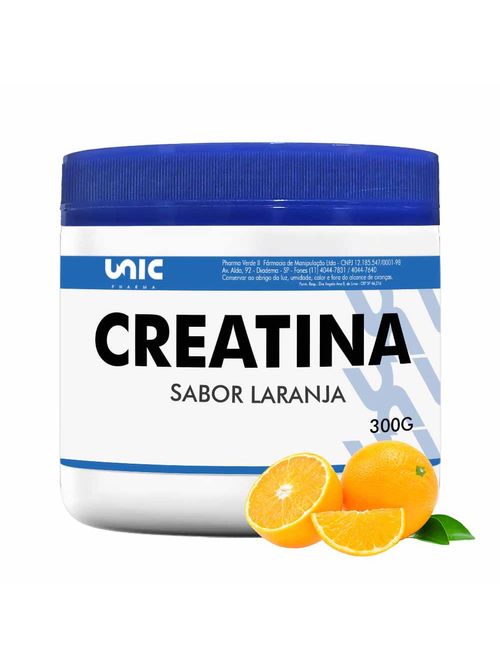 Creatina  Com  Sabor - 300g Laranja