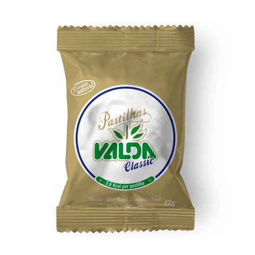 Pastilhas Valda Classic 12g - 01 Sachê