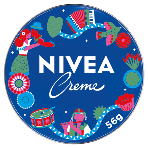Creme Hidratante Ritmos Brasileiros Nivea - 56g