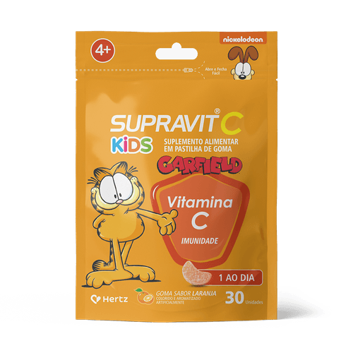 Supravit C Imunidade Kids Laranja - 30 Gomas