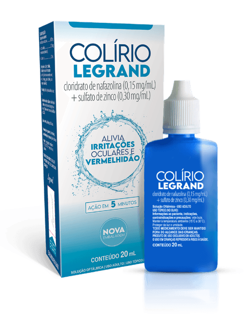 Colírio Solução Oftálmica Legrand - 20ml