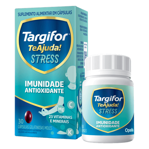 Suplemento Targifor Te Ajuda! Stress - 30 Cápsulas