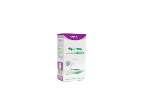 Analgésico Dipirona Monoidratada Prati Donaduzzi 500mg Comprimido 30 Unidades
