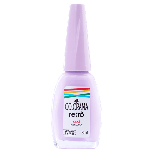 Esmalte Cremoso Zazá Colorama Retrô - 8ml